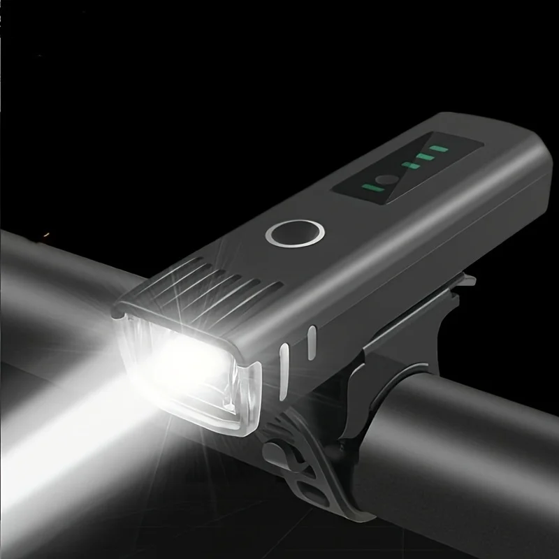 Ultrahelles, über USB wiederaufladbares Fahrrad-Vorderlicht (2 Stück) – Bild 6