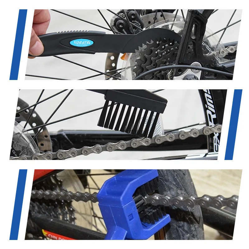 Motorrad Kettenbürstenreiniger Kunststoff Fahrrad Moto Pinsel – Image 6