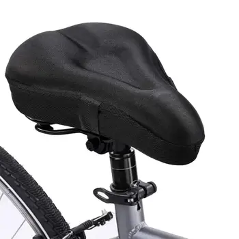Gel-Gepolsterter Fahrradsitzbezug, Weicher Gel-Polster Fahrradsattelüberzug für Männer & Frauen, Indoor