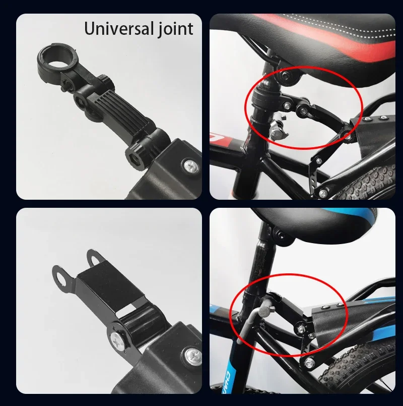Fahrrad kotflügel Splash Fender Guard Set Mountainbike (2 Stück) – Bild 2