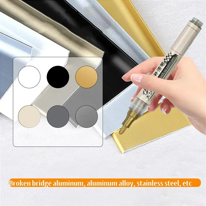 Auto Touch Up Farbe Stift Universal Motorrad Fahrrad Reifen Graffiti – Bild 3