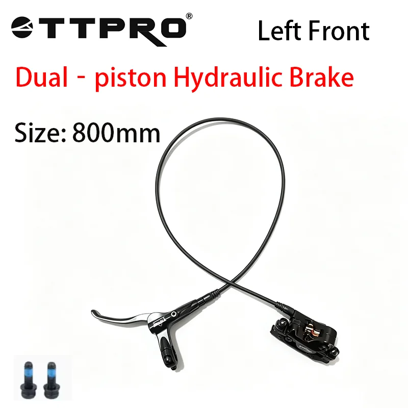 TTPRO MT200 Mountainbike Hydraulische Scheibenbremse Bremssattel Kolben Öl-Scheibenbremsen-Kit Fahrrad-Bremse