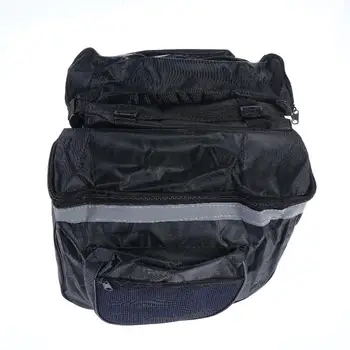 Fahrrad-Gepäckträgertasche, Große Wasserdichte Doppelseitige Satteltasche, Fahrrad-Hecktasche, Fahrradzubehör
