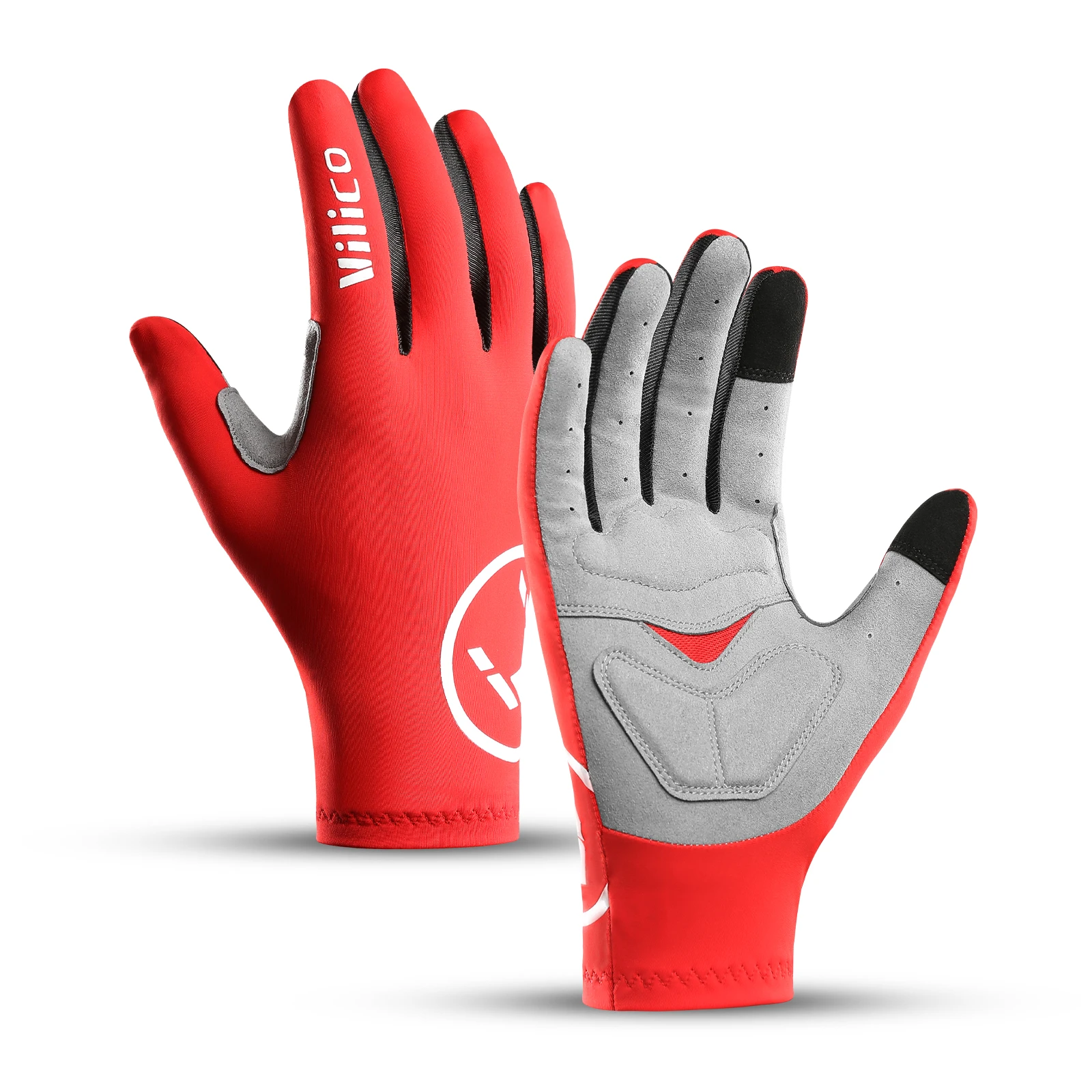 Touchscreen Lange Volle Finger Halbe Finger Gel Sport Radfahren Handschuhe MTB Rennrad Reiten Racing Frauen