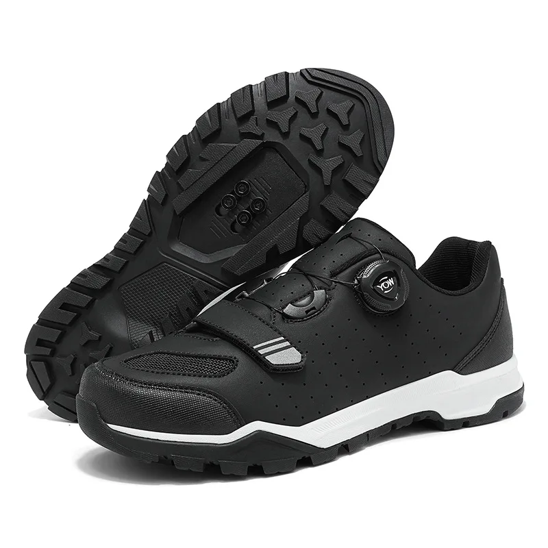 Herren MTB Radschuhe Mountainbike-Schuhe Fahrrad Indoor-Cycling-Sneaker Speed Winter Lock Cleat Schuhe