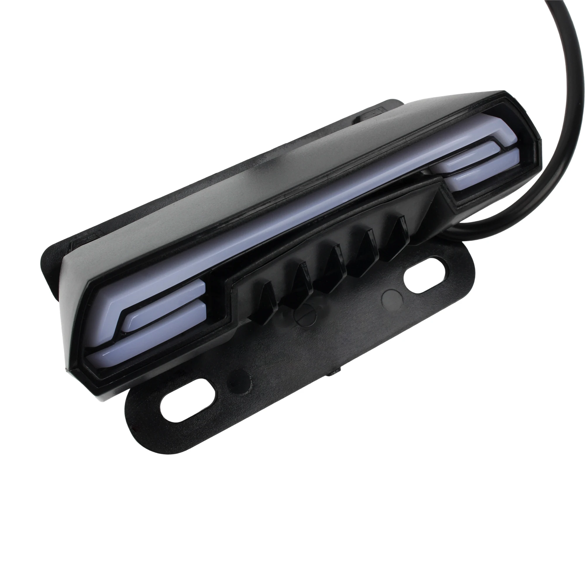 Motorrad Schwanz Hinten Lichter Blinker Brems Stop Doppel Flash – Bild 2