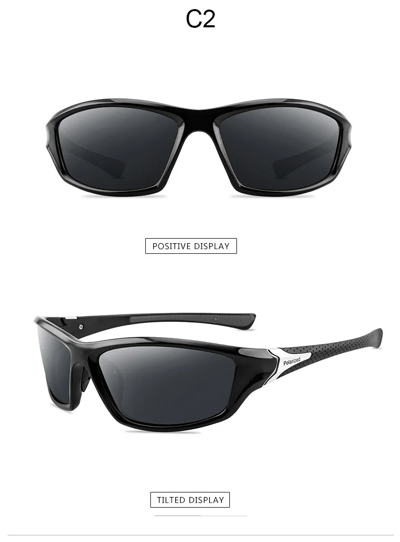 Radfahren Fahrrad Polarisierte Sonnenbrille Männer UV400 Brillen Sport – Image 4