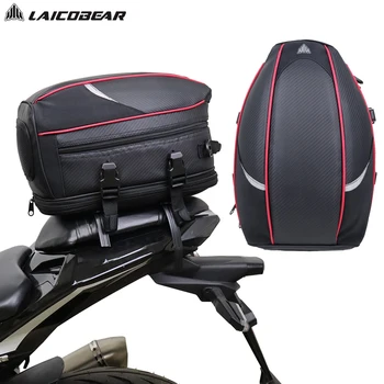 Wasserdichter Motorrad-Rucksack, Moto-Hecktasche, Motorrad-Rücksitztasche, große Kapazität