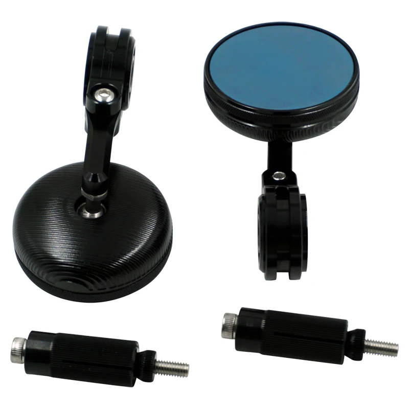7/8'' 22mm CNC Universal Motorrad rückspiegel Griff Bar End Rearview – Bild 4