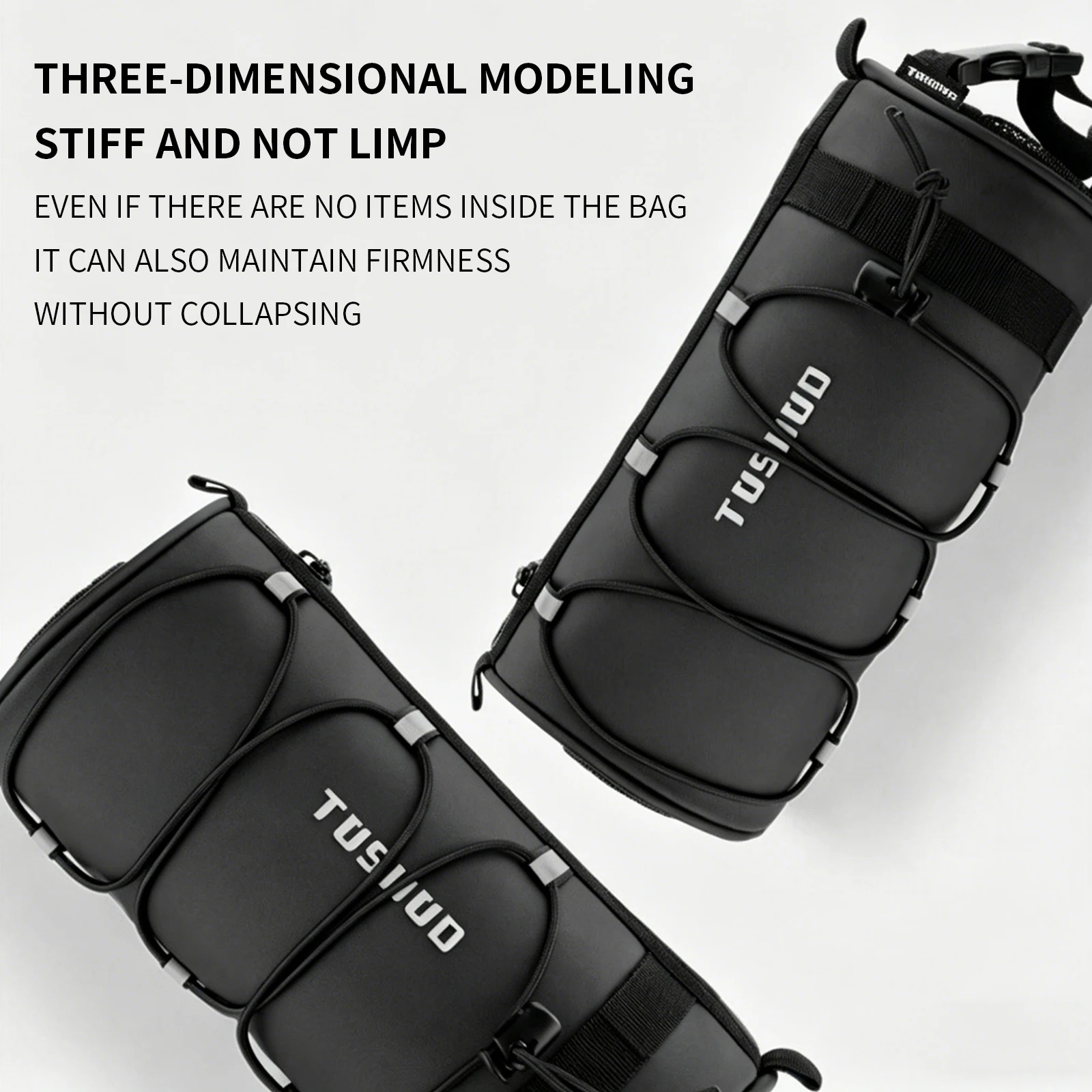 TOSUOD Neue Lenkertasche Fahrradtaschen Hochkapazitäts-Rahmentasche – Bild 4