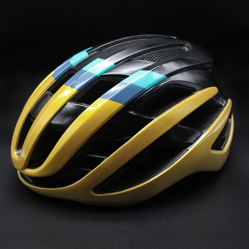 Rennradhelm, roter Fahrradhelm, Herren- und Damen-Fahrradhelm, Fahrradausrüstung, MTB, Outdoor-Sport