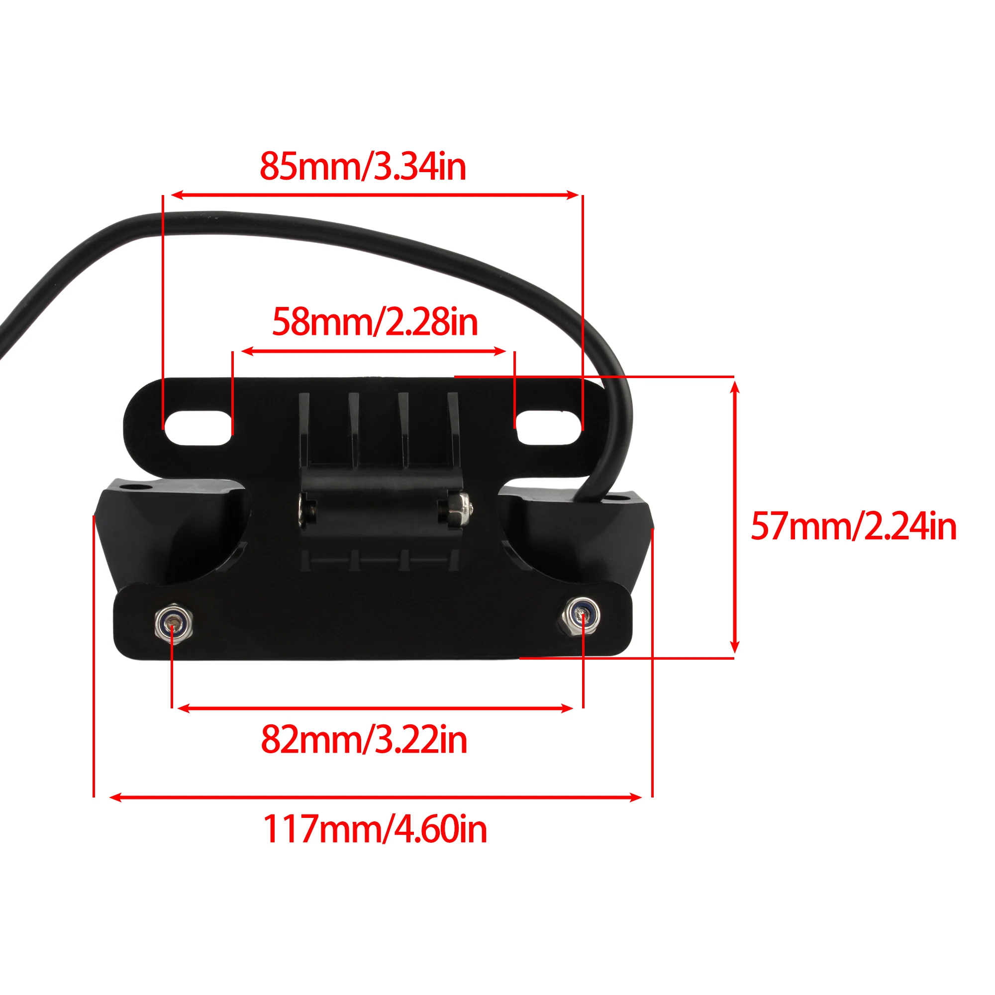 Motorrad Schwanz Hinten Lichter Blinker Brems Stop Doppel Flash Warnung Blinker Lampen Dynamische Universal