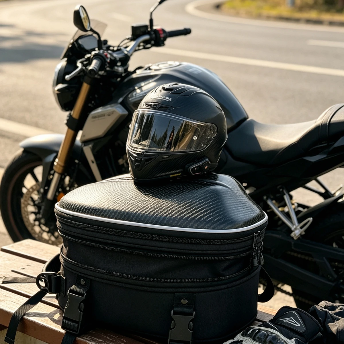 Wasserdichte Motorrad-Hecktasche, Multifunktionale – Bild 6