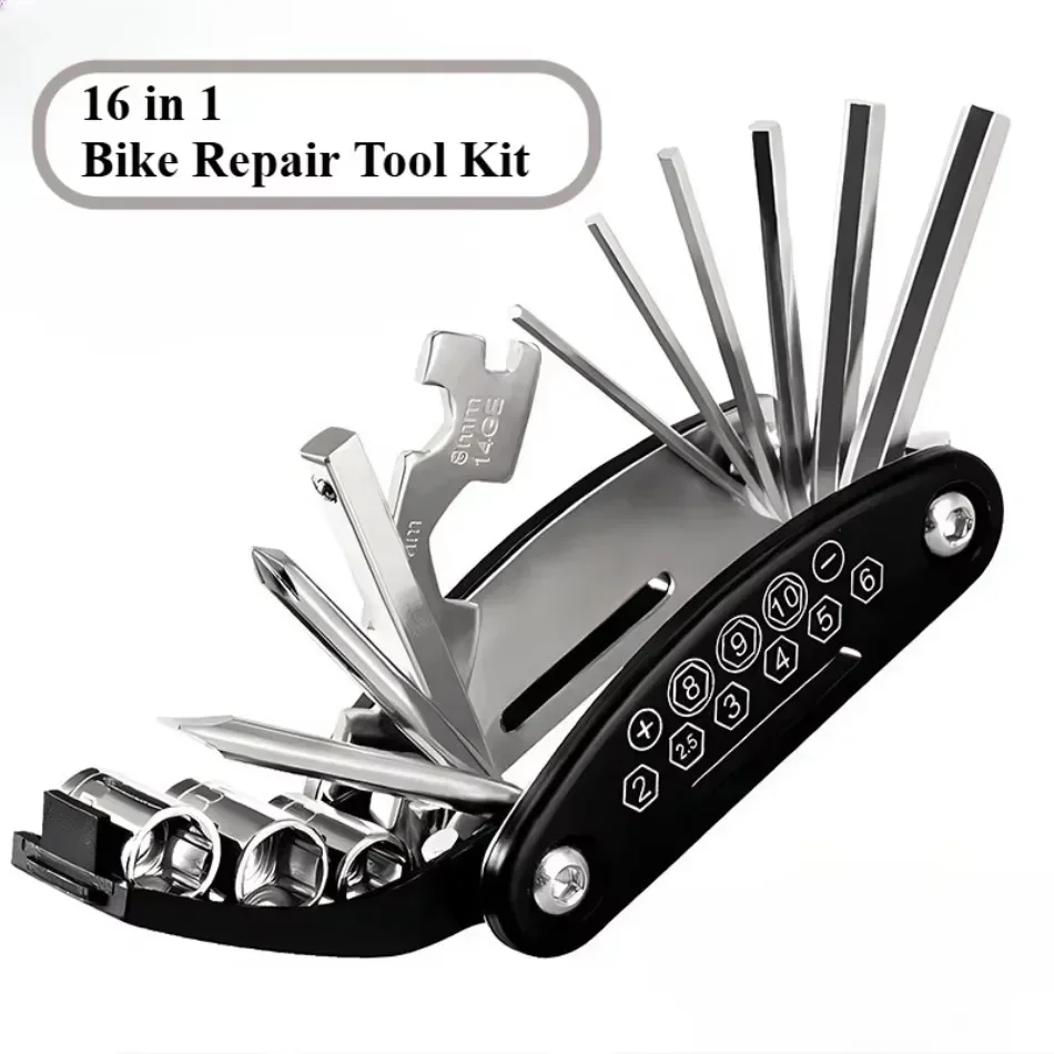 Fahrradwerkzeuge, Rennrad-Inbusschlüssel, Taschenwerkzeug, tragbares Fahrrad-Reparaturwerkzeug-Set