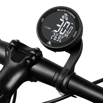 Drahtloser Fahrradcomputer, wasserdichter Fahrrad-Kilometerzähler, multifunktionaler LCD-Bildschirm