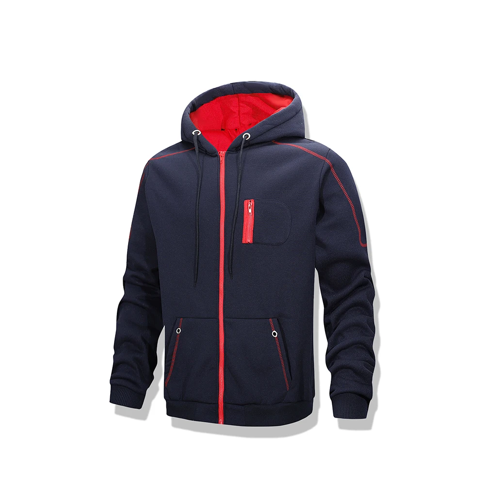 Fahrradjacke Winter Fahrradbekleidung Thermofleece Langarm Radfahren – Image 4