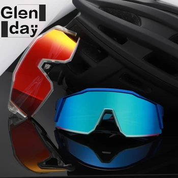 Polarisierte Fahrrad-Sonnenbrille für Männer und Frauen Rennrad-Sportbrille Fahrrad-MTB-Brille