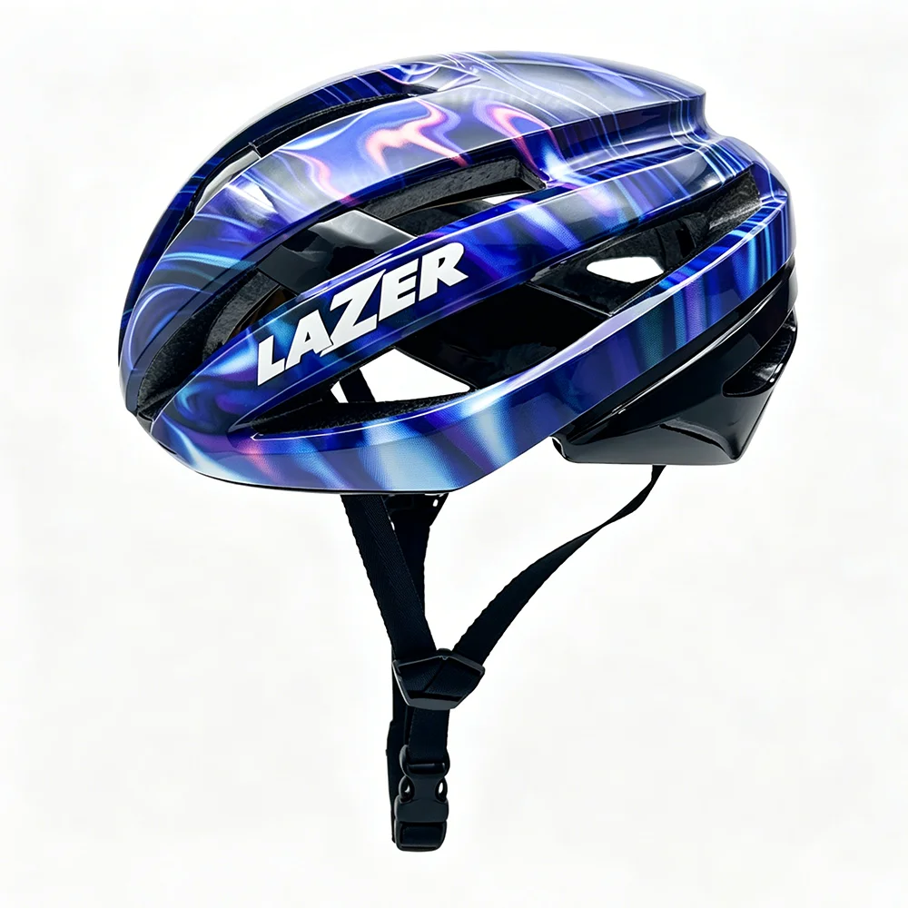 Leichter Rennradhelm für Herren und Damen, Belüfteter Fahrradhelm, Verstellbarer Sicherheits-Fahrradhelm