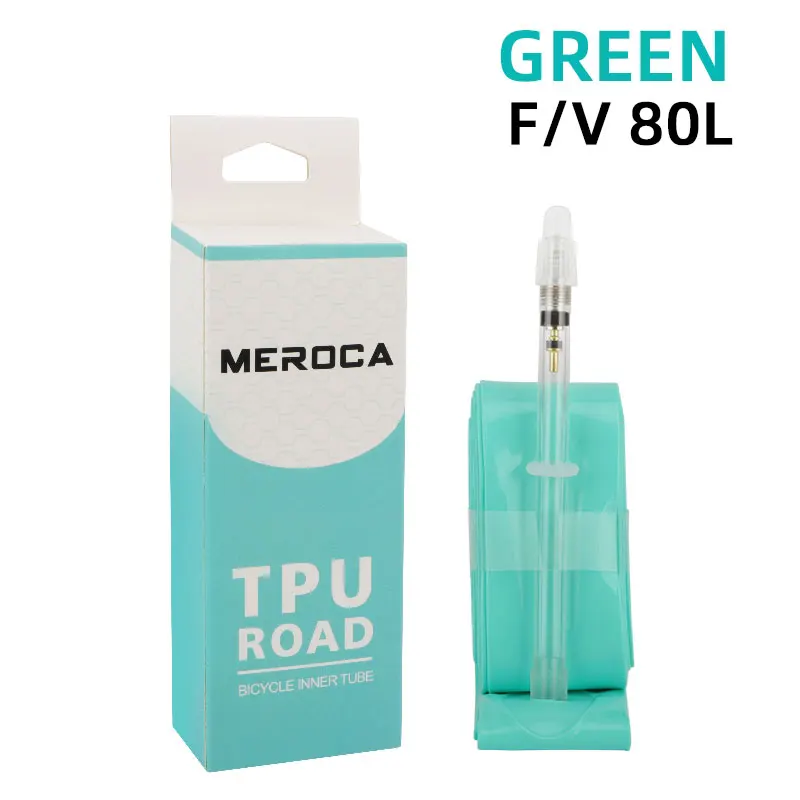 Meroca Rennrad TPU Schlauch 700x23-32c fv 45l/65l/80l ultraleichtes Rennrad Schlauch