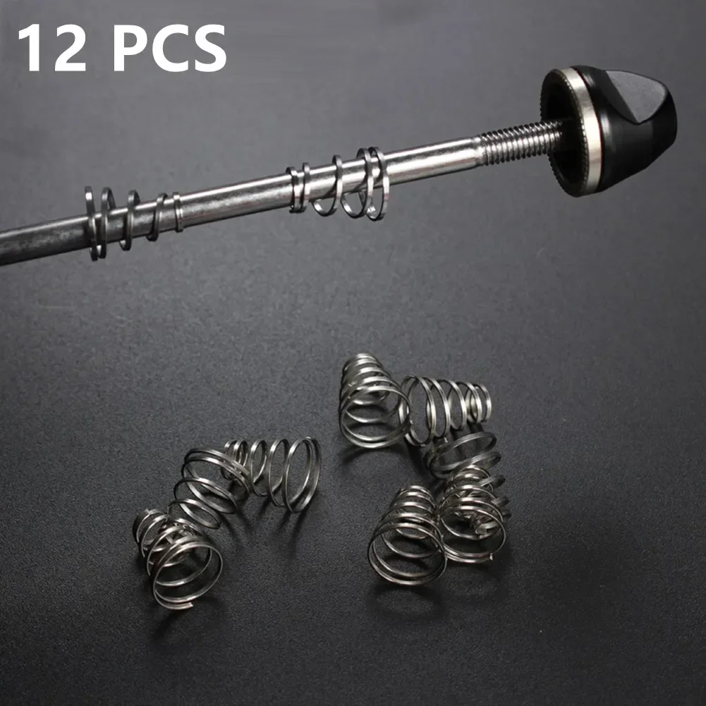 12X Fahrrad Rad Spieße Frühling Fahrrad Quick Release Stange Welle – Immagine 6