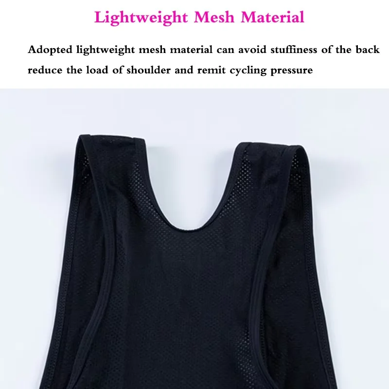 Damen-Radhose mit Latz, 3D-Gel-Polsterung, schnelltrocknend – Image 4