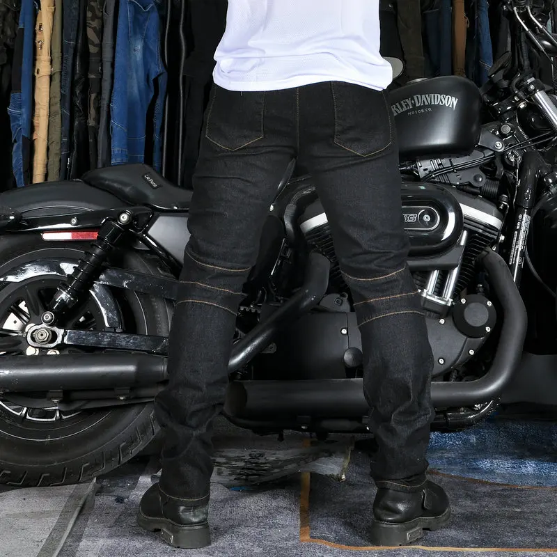 Motorradhose für Herren, Moto-Jeans, Schutzkleidung – Image 4