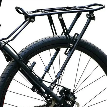 Fahrrad-Gepäckträger für den Hinterbau, Großraumiger Schnellspannträger, Zubehör für Mountainbikes & Falträder
