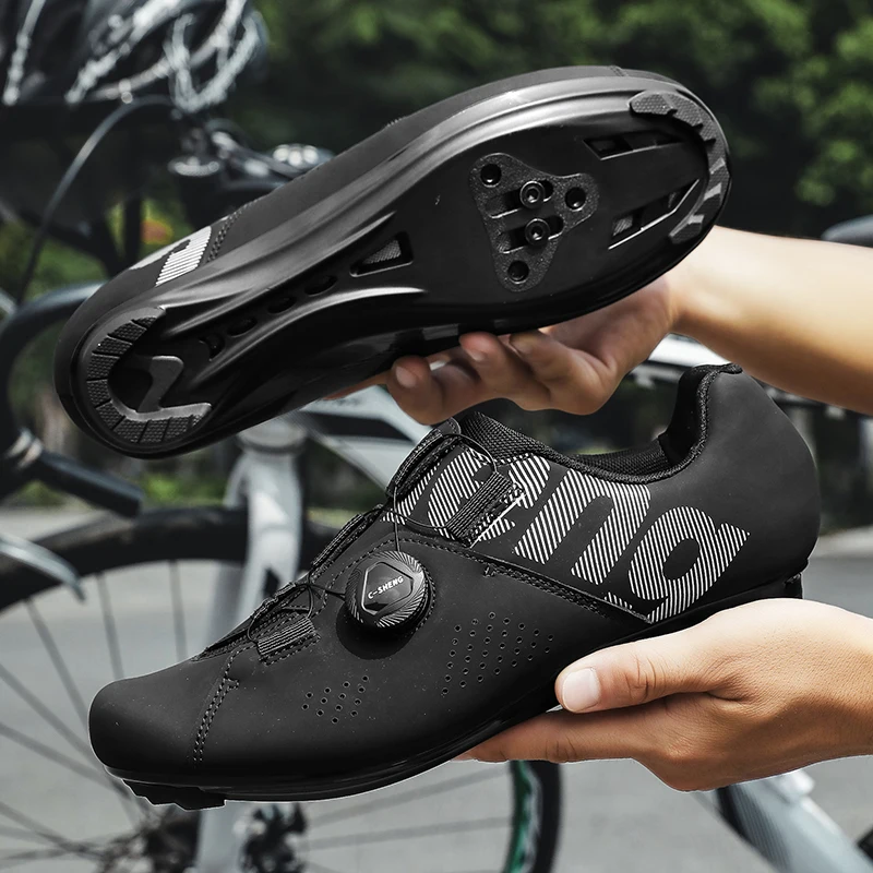 Herren-Radschuhe MTB Rennrad-Sneaker mit Klettverschluss – Immagine 5