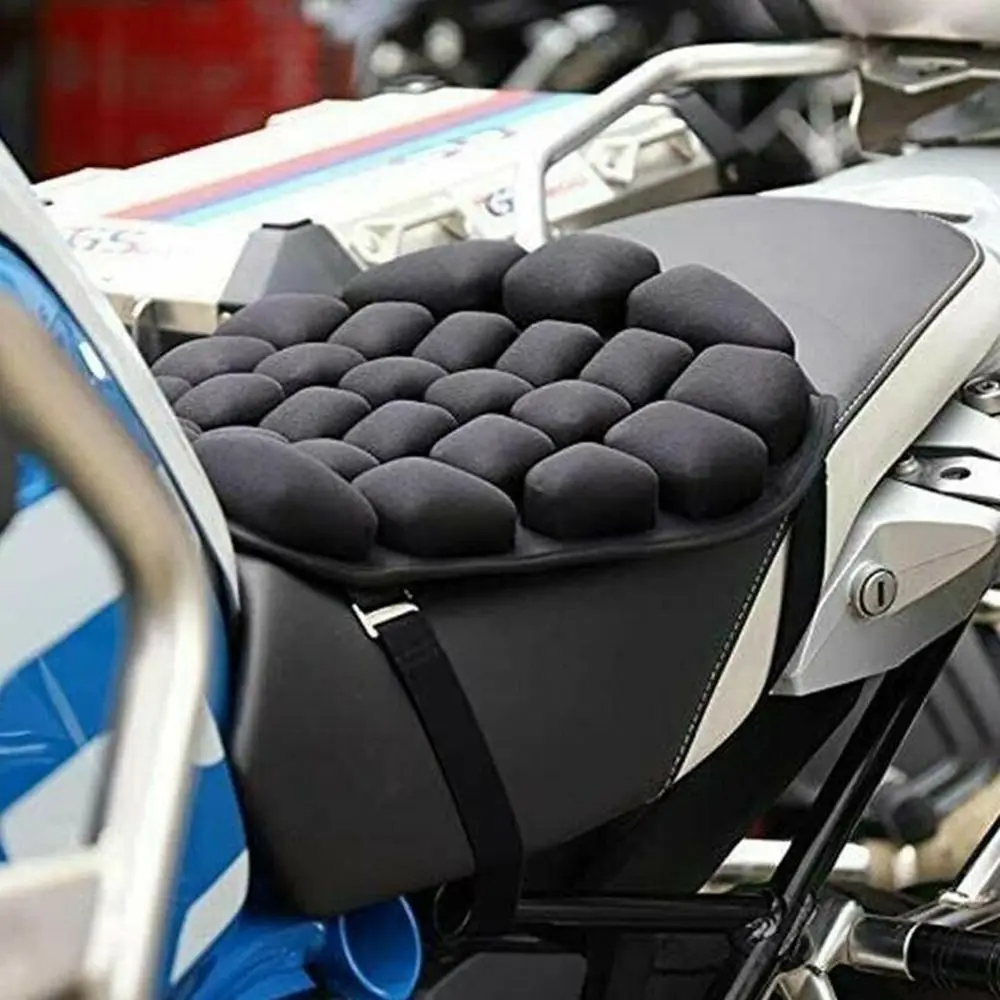 Motorrad 3D Komfort Gel Sitzkissen Universal Air Motorrad Kissen Pad Abdeckung