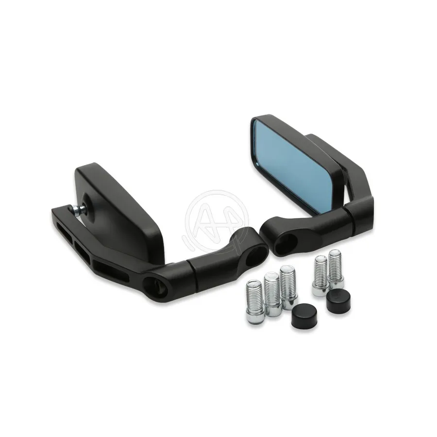 Motorrad Aluminium legierung Rückspiegel Lenker Roller Spiegel für 8mm – Image 4