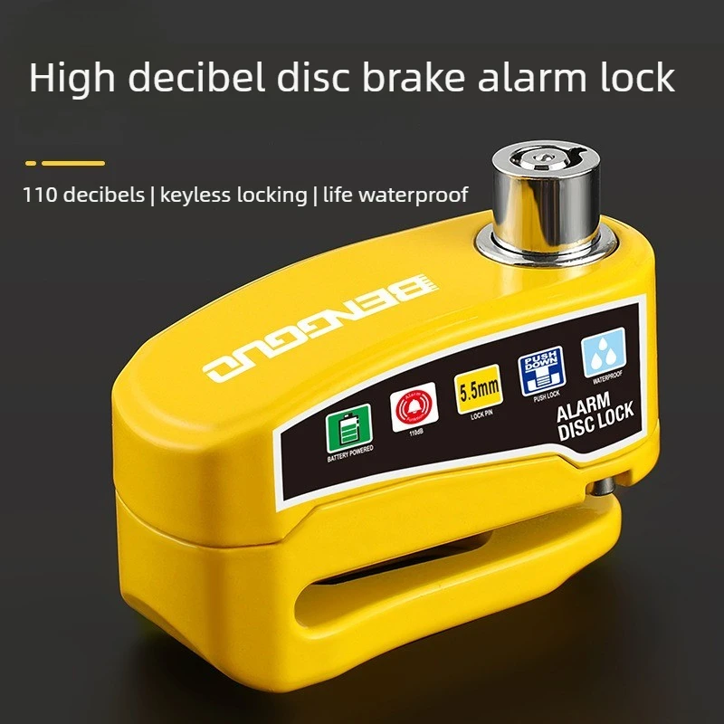 Alarm-Scheibenschloss, Diebstahlschutz, 110 dB, wasserdicht – Immagine 3