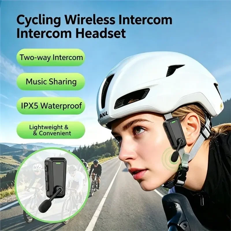 Motorrad-Bluetooth-Helm-Headset C10 520m Walkie-Talkie-Intercom – Bild 3