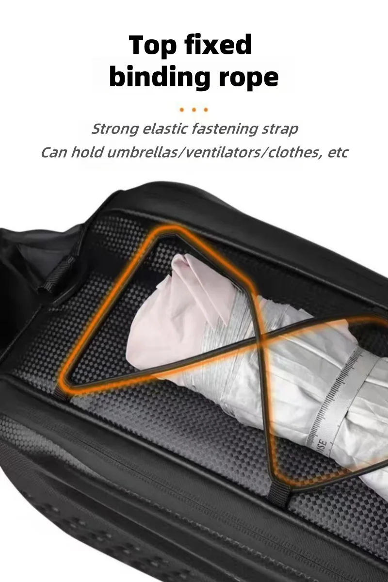 Fahrradtasche, Hartschalen-Rücksitztasche, Mountainbike-Gepäcktasche – Bild 5
