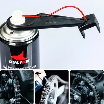 Motorrad Kette Öler Spray Lube Öler Werkzeug Chaos-Freies Kette Wachs Kette Reiniger Befestigung kette Öl