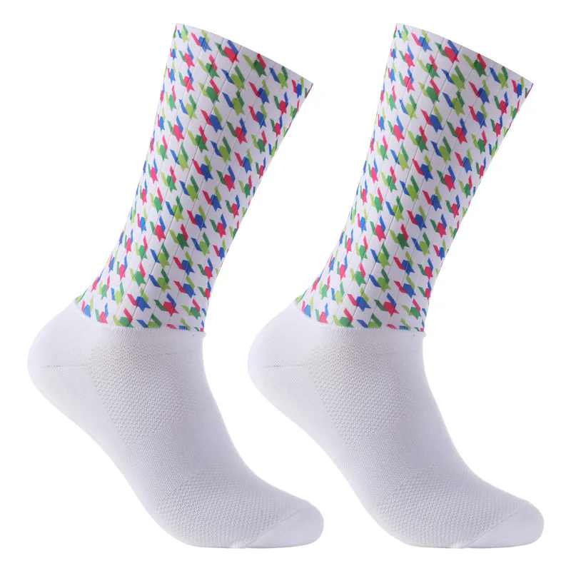 Rutschfeste Nahtlose Radsocken, Integralgeformte – Immagine 4