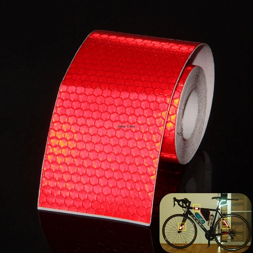 5 cm * 3 M Reflektierende Auto Aufkleber Im Freien Wasserdichte – Immagine 5