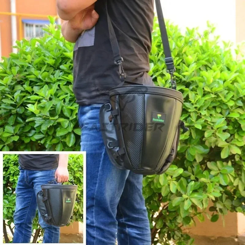 Wasserdichte Motorrad Hecktasche Sport Gepäck Sattel Reiten Hinten – Immagine 3