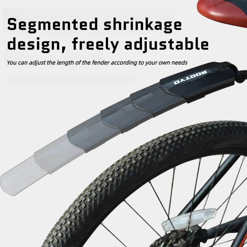 Universelles Fahrrad-Schutzblech-Set, verstellbare Schutzbleche vorne – Image 3