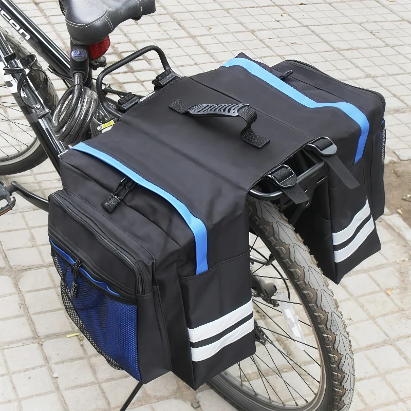 Hochkapazitäts-Doppelseitige Fahrrad-Gepäckträgertasche mit Robuster – Immagine 3