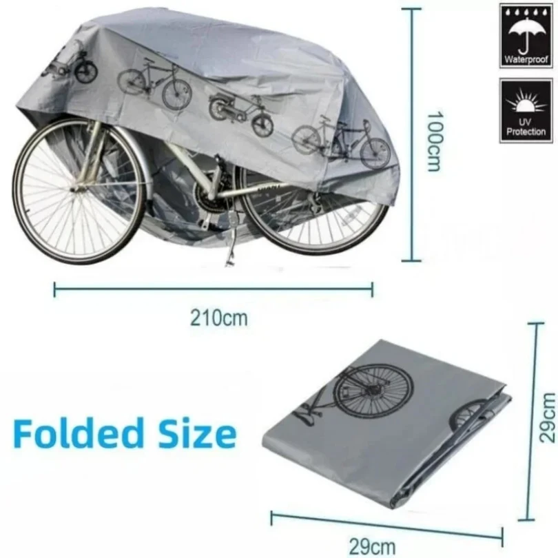 Fahrrad Wasserdichte Regenschutz Motorrad Fahrrad Abdeckung Outdoor – Image 4