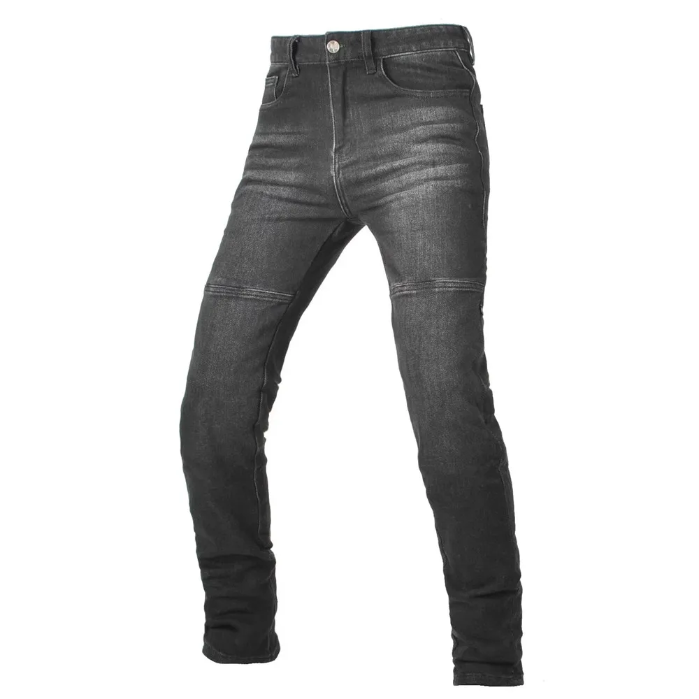 Motorrad-Jeanshose | Weiches elastisches Einlegezahnrad | – Image 5
