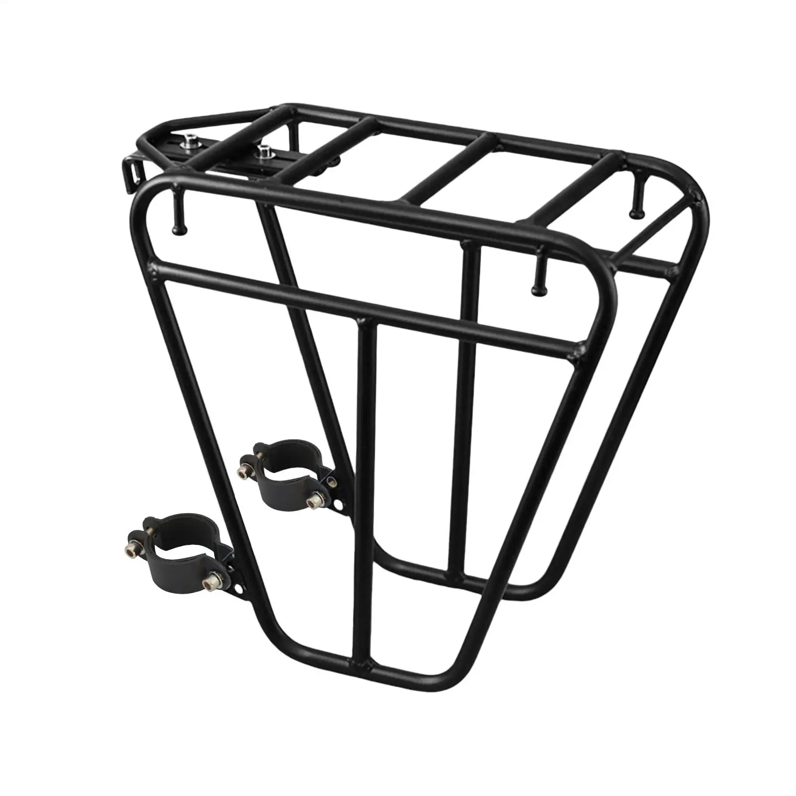 Fahrrad Gabel Gepäck Halterung Stahl Fahrrad Front Cargo Rack – Image 5