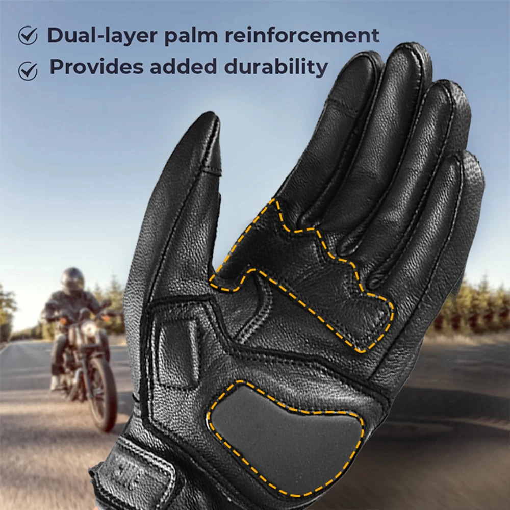 Motorradhandschuhe für Herren und Damen, Motocross – Bild 3