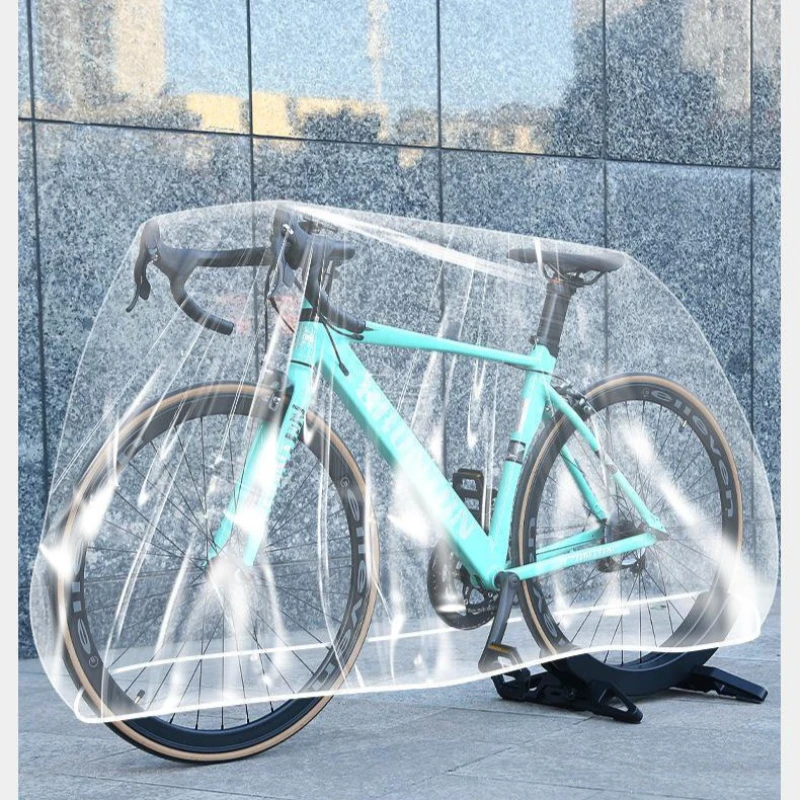 Fahrrad Regen Staub Abdeckung Einweg Fahrrad Motorrad Abdeckung Outdoor MTB Fahrrad Schutzhülle Fahrrad