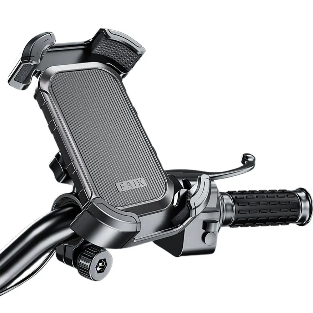 Fahrrad-Handyhalterung Motorrad-Handyhalter Lamicall Motorrad-Fahrrad-Handyhalterung Klemme für Lenker