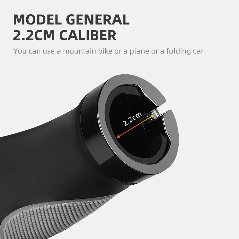 Fahrradlenkergriffe für Komfort, ergonomischer Stil zur Reduzierung – Image 5