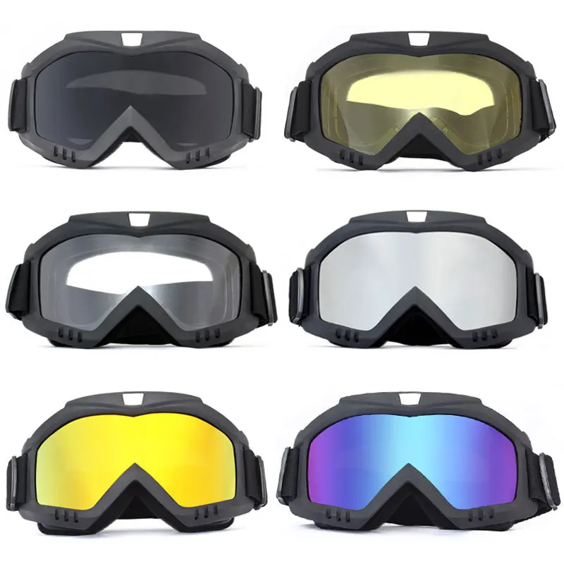 Winddichte Schutzbrille HD Motorrad Outdoor Sport Sonnenbrille Brillen Reiten Motocross Ski Sommer UV-Schutz