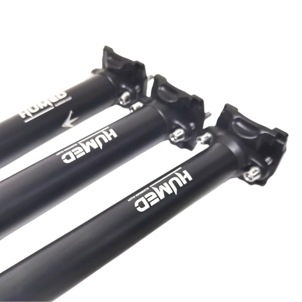 Fahrradsattelstütze 27,2/30,9/31,6mm Schwarz, 450mm Länge MTB Rennrad – Image 3