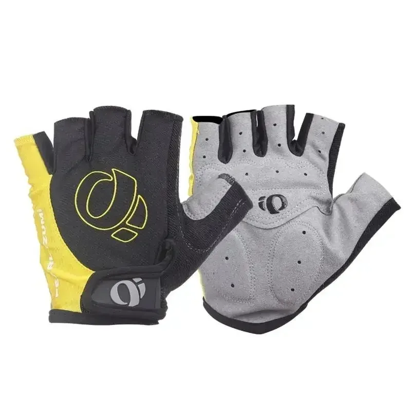 Fahrradhandschuhe, Halbfinger-Gel-Handschuhe, rutschfest, schweißhemmend, Rennrad-Handschuhe für Herren