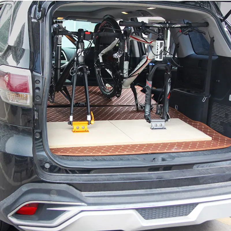 Fahrrad-Dachträger mit Schnellverschluss, Gabelhalterung aus – Image 3